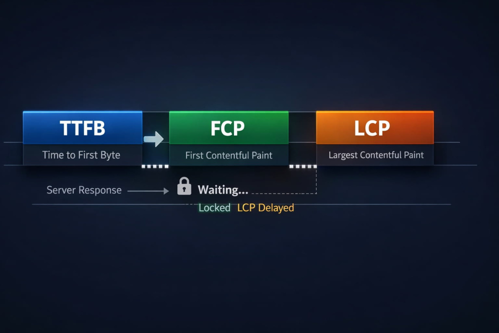 Timeline of web page loading process Процесс загрузки страницы